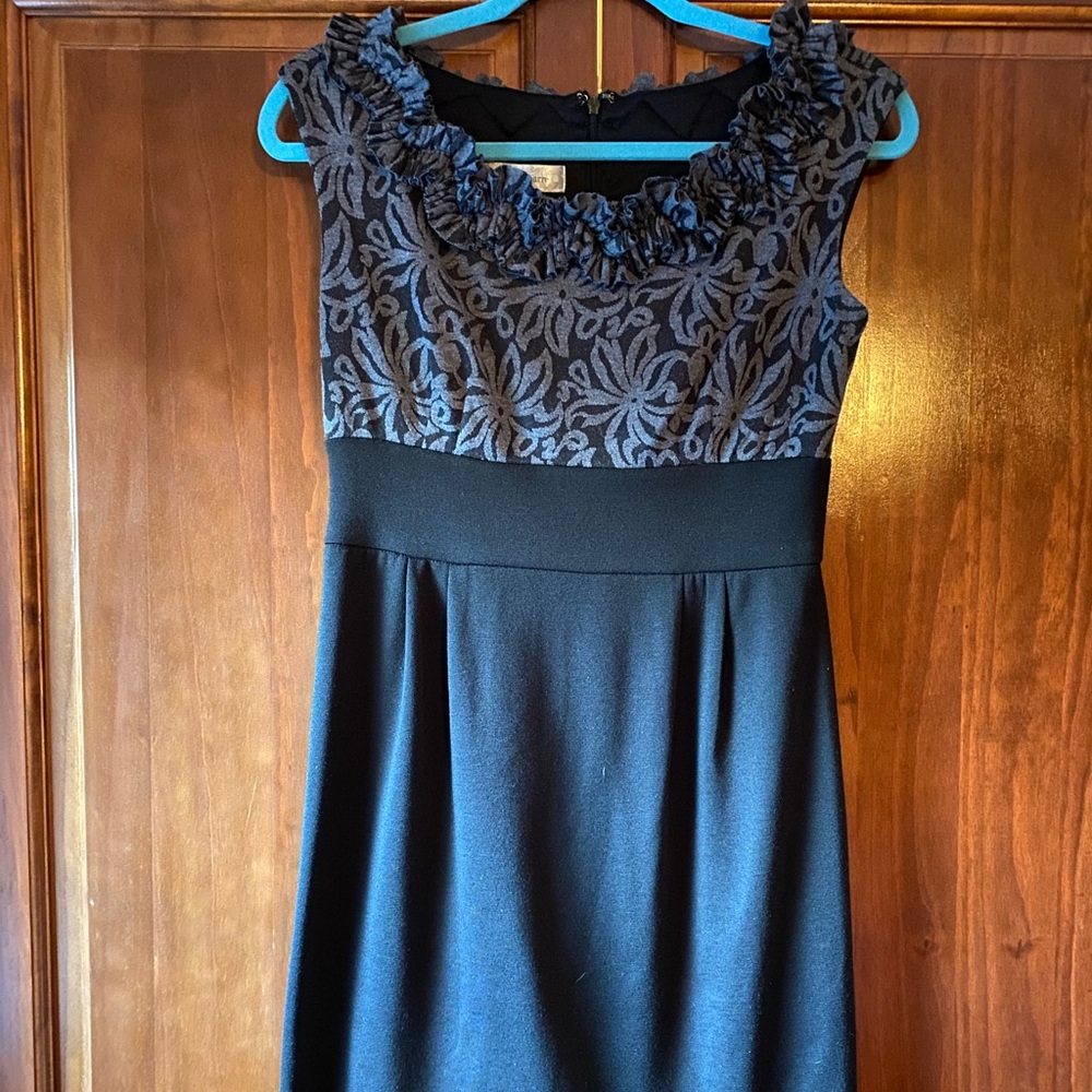 Black Formal Floral Dress - Picture 1 of 3